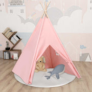Dječji šator tipi od breskvine kore ružičasti 120x120x150 cm