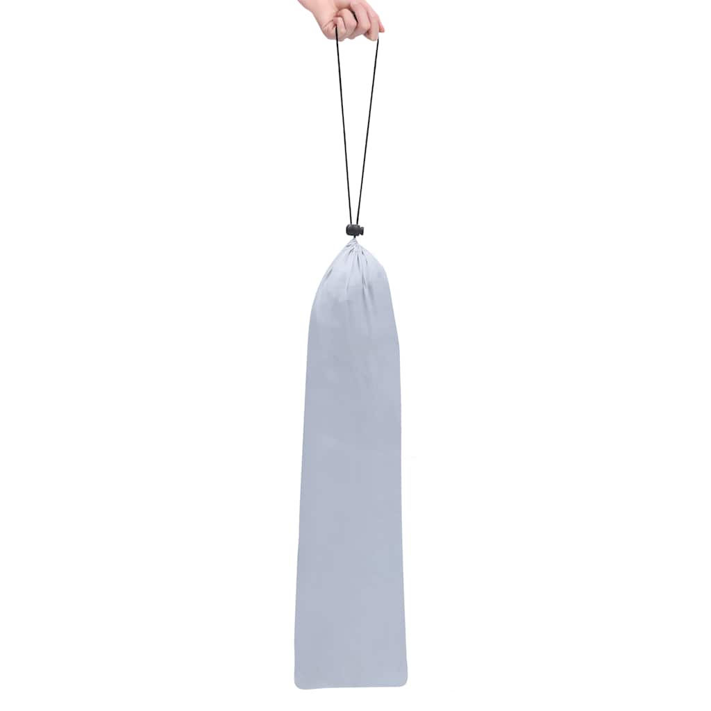 Dječji šator tipi od poliestera s torbom sivi 115x115x160 cm