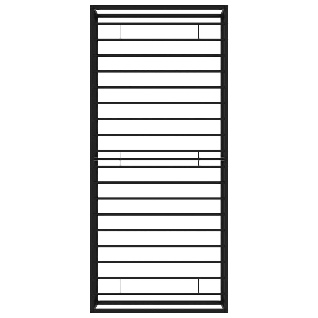 Okvir za krevet crni metalni 90 x 200 cm