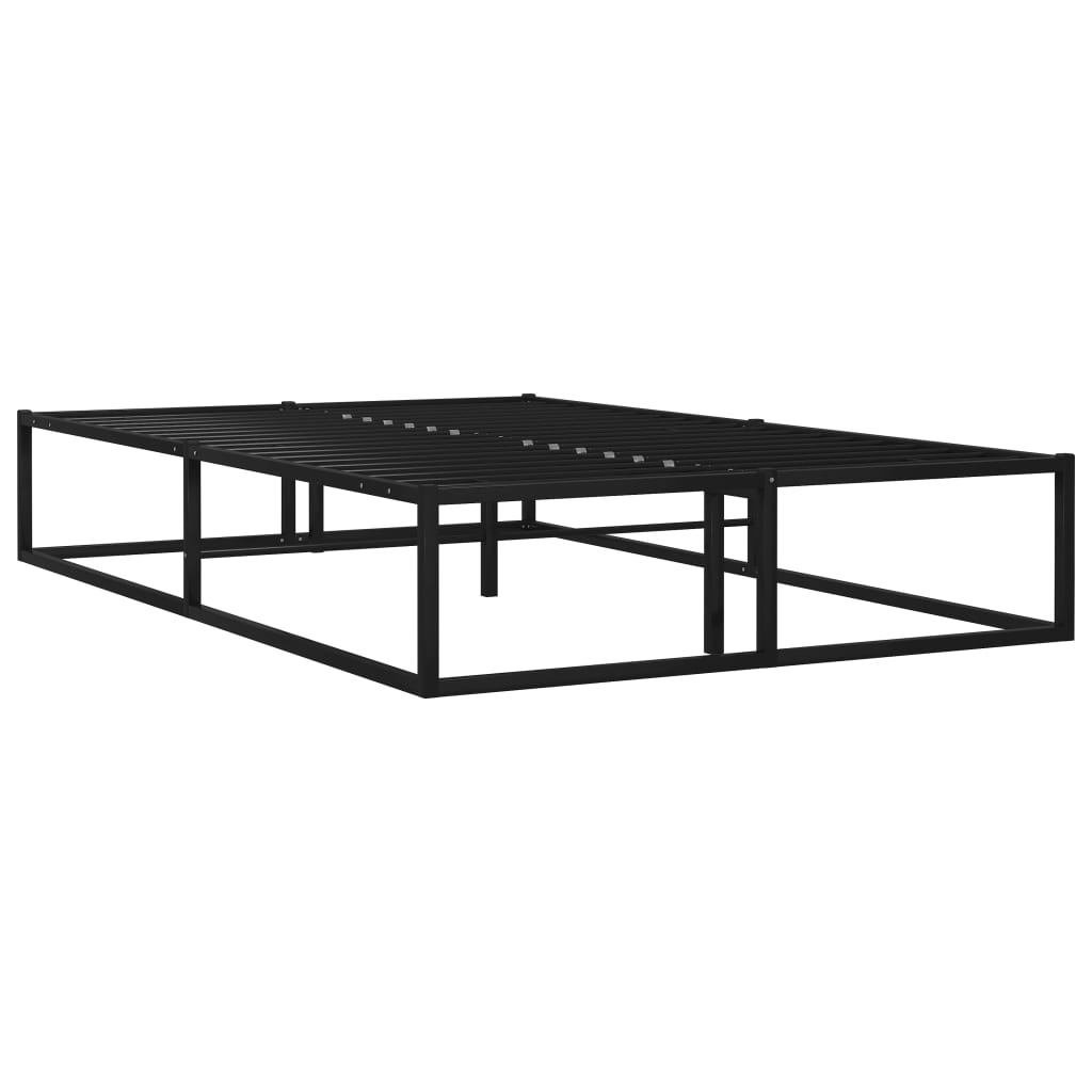 Okvir za krevet crni metalni 120 x 200 cm