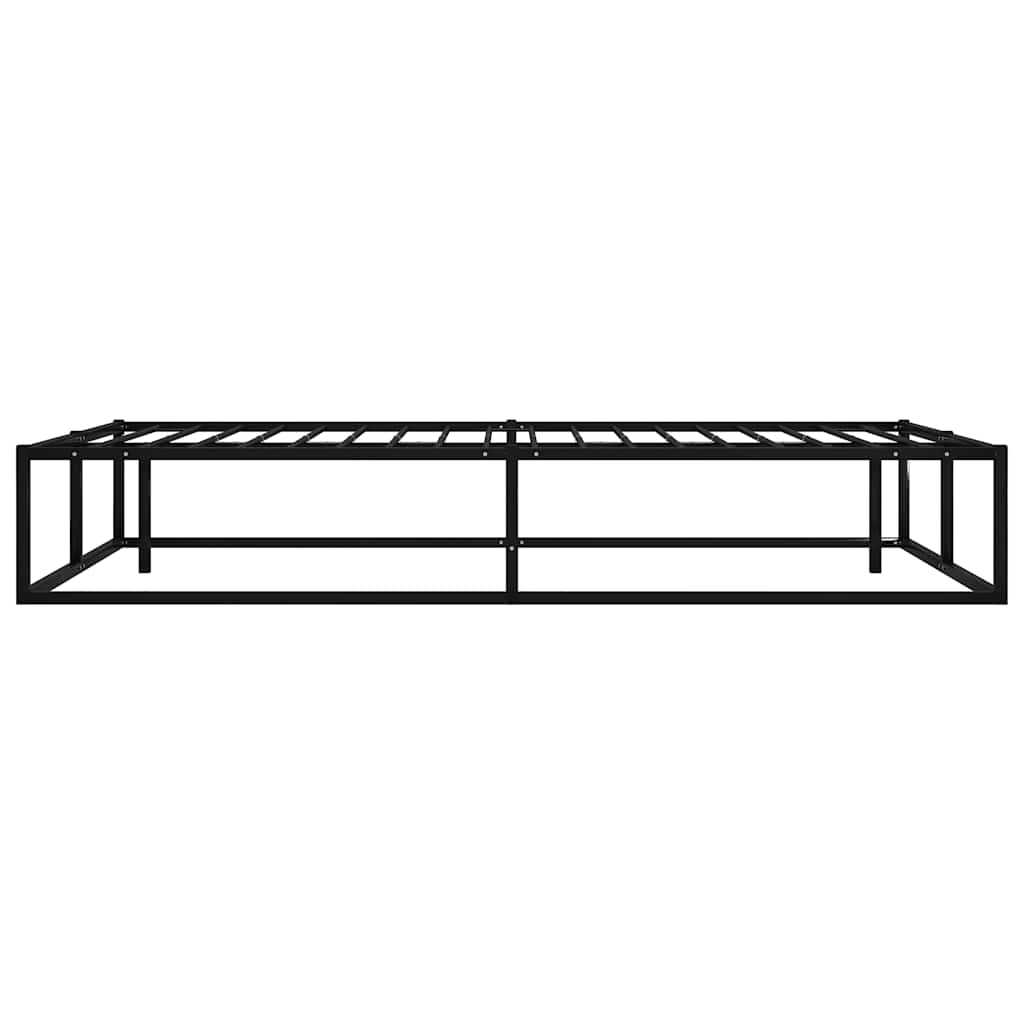 Okvir za krevet crni metalni 120 x 200 cm