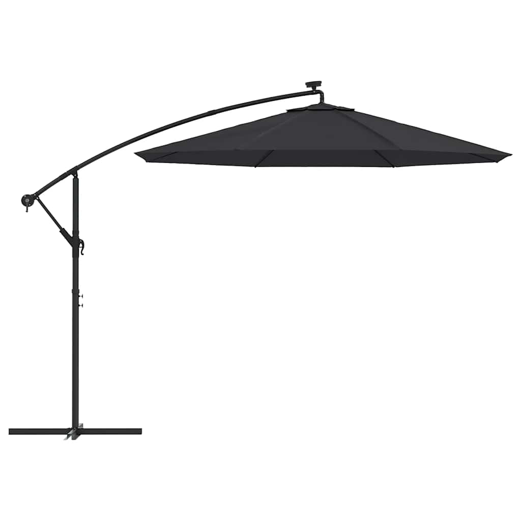 Zamjenska tkanina za konzolni suncobran 350 cm crna
