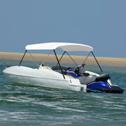 Tenda bimini s 2 luka bijela 180 x 130 x 110 cm