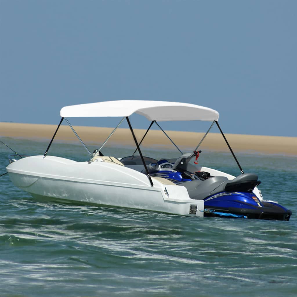 Tenda bimini s 2 luka bijela 180 x 150 x 110 cm