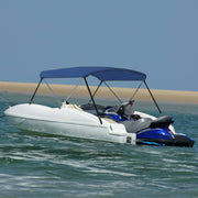 Tenda bimini s 2 luka modra 180 x 130 x 110 cm