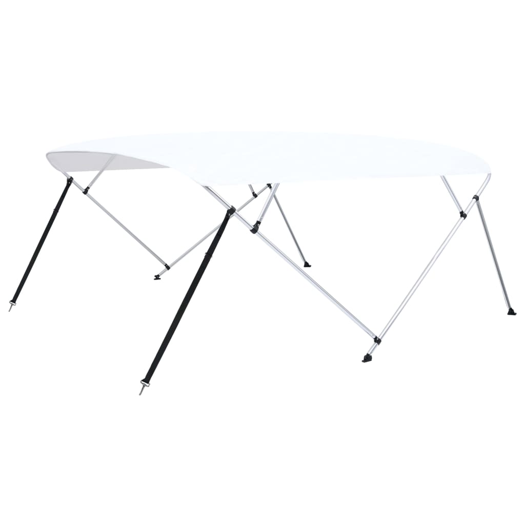 Tenda bimini s 4 luka bijela 243 x (230 - 244) x 137 cm