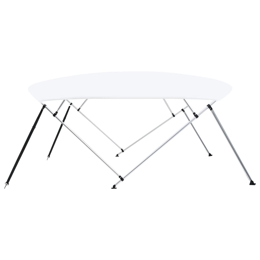 Tenda bimini s 4 luka bijela 243 x (230 - 244) x 137 cm