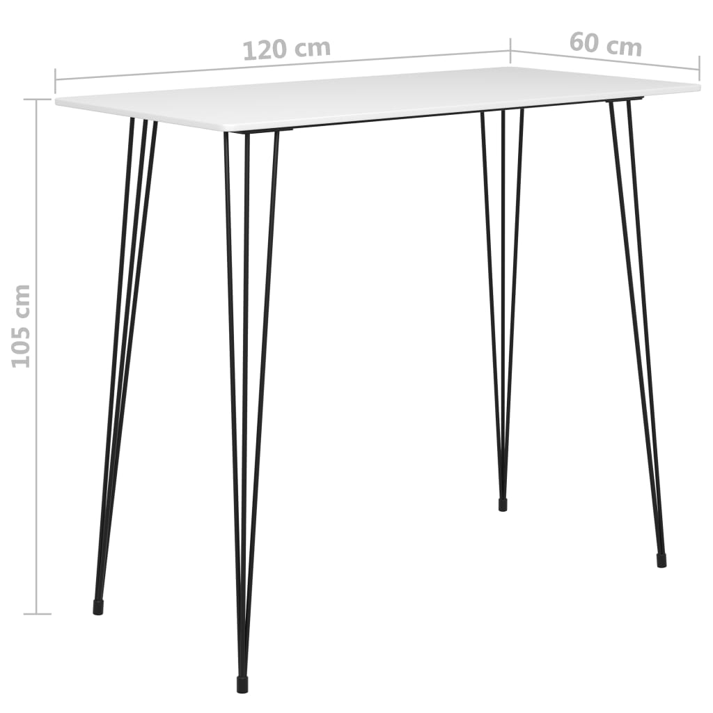 7-dijelni barski set bijeli