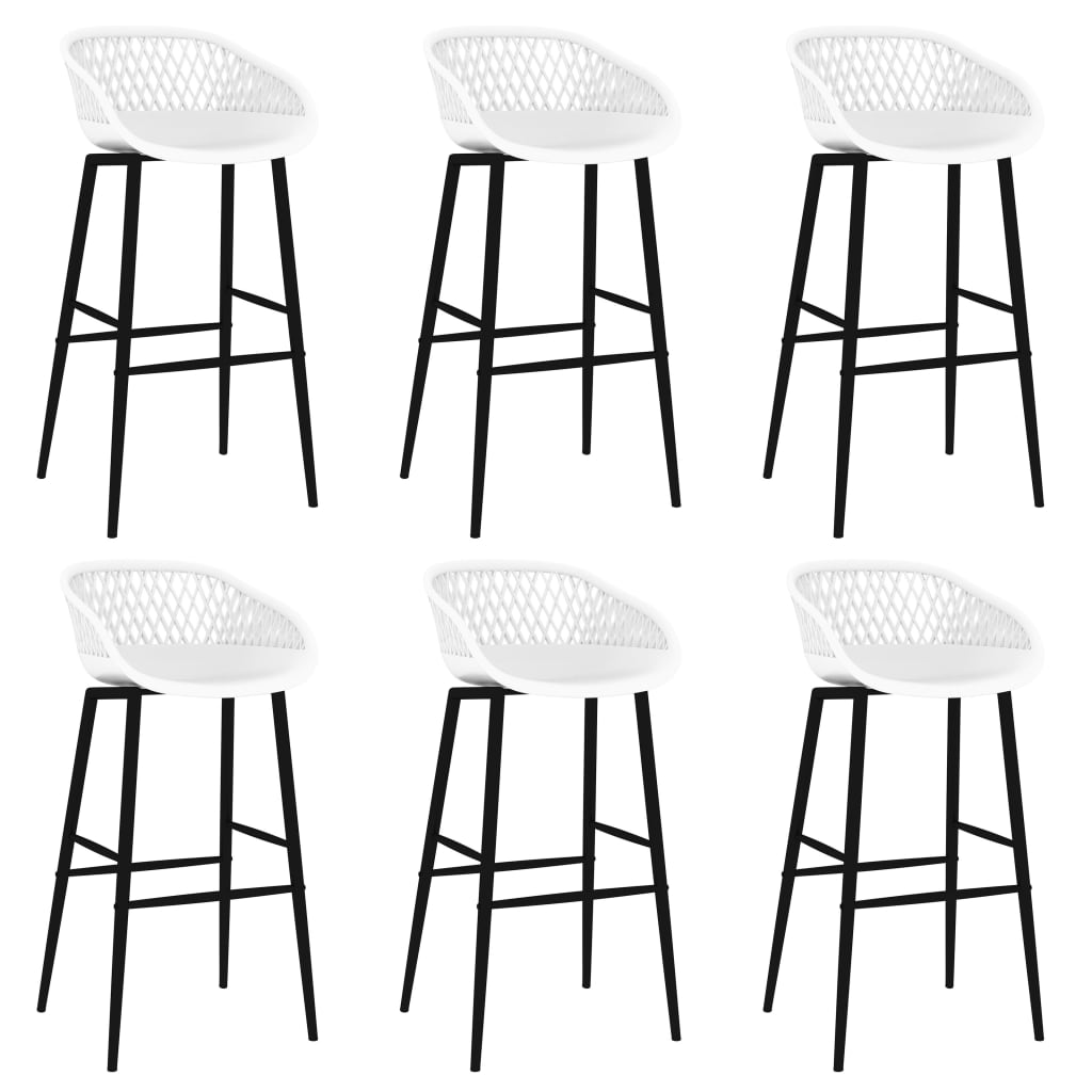 7-dijelni barski set crno-bijeli