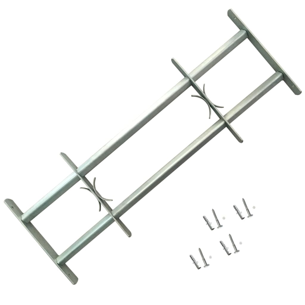 Podesive sigurnosne rešetke za prozore 2 kom 1000 - 1500 mm
