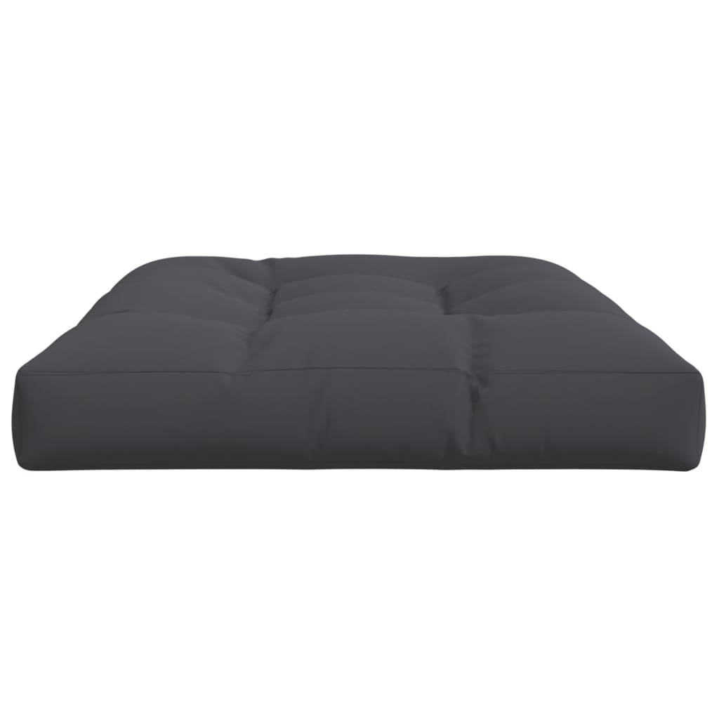 Jastuk za palete antracit 120 x 80 x 12 cm od tkanine
