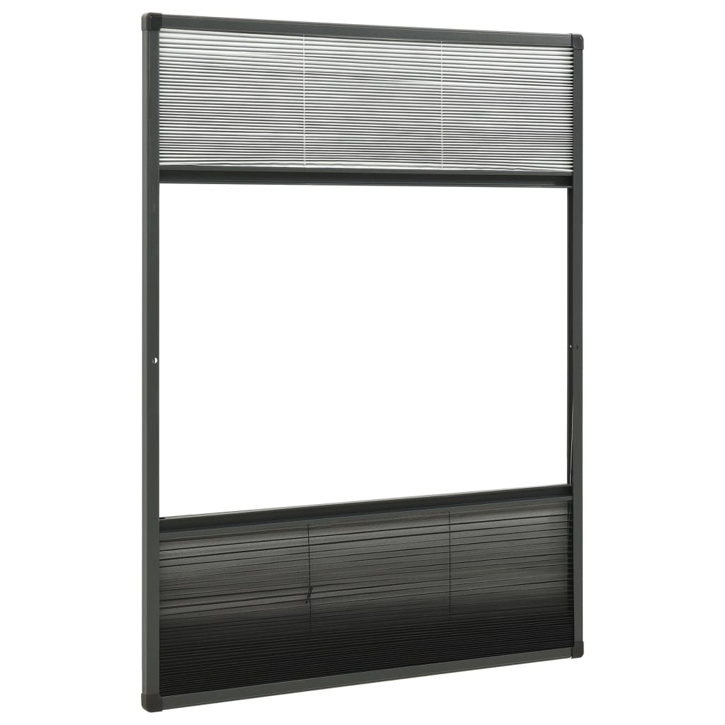 Zaslon protiv insekata za prozore aluminijski 80 x 120 cm