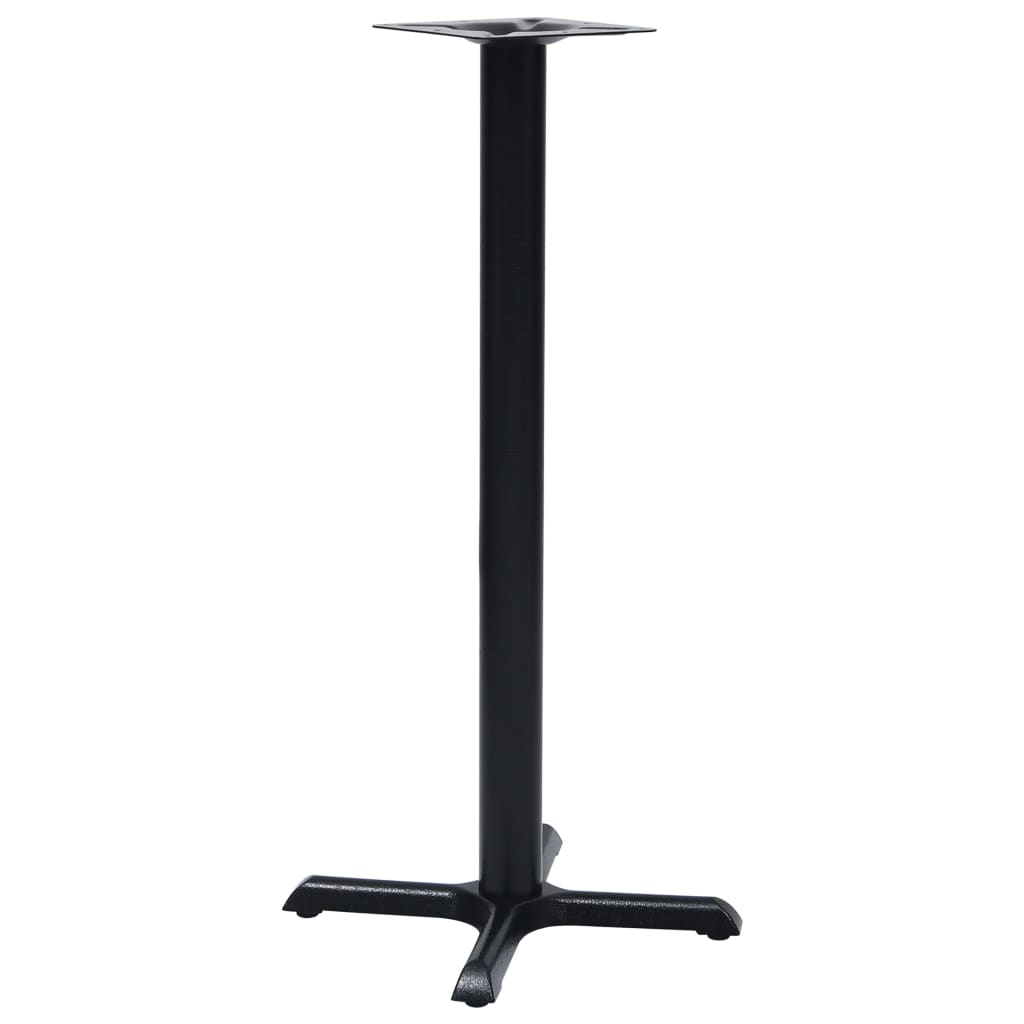 Noga za bistro stol crna 56 x 56 x 107 cm od lijevanog željeza