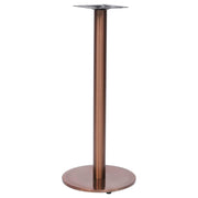 325443  Noga za bistro stol zlatna Ø45x107 cm nehrđajući čelik