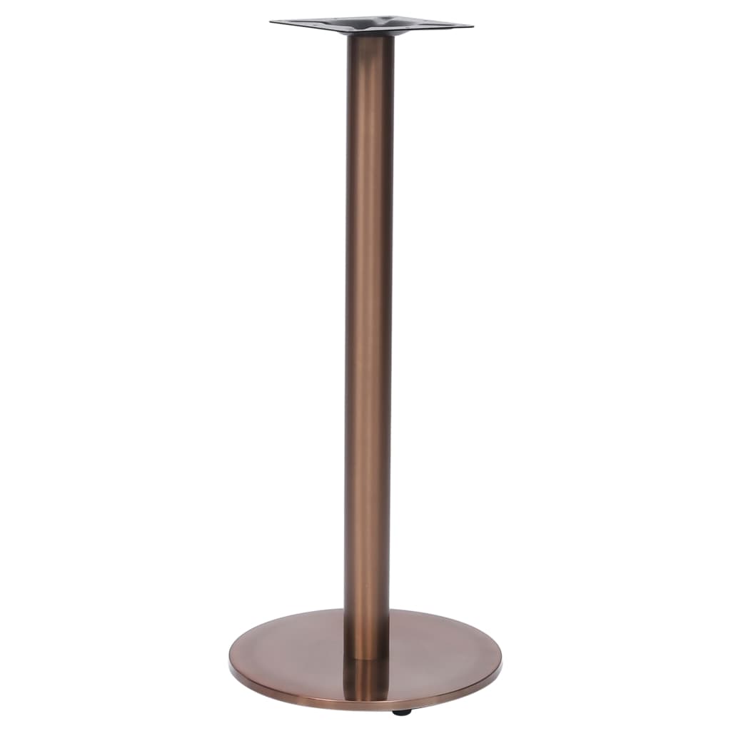 325443  Noga za bistro stol zlatna Ø45x107 cm nehrđajući čelik