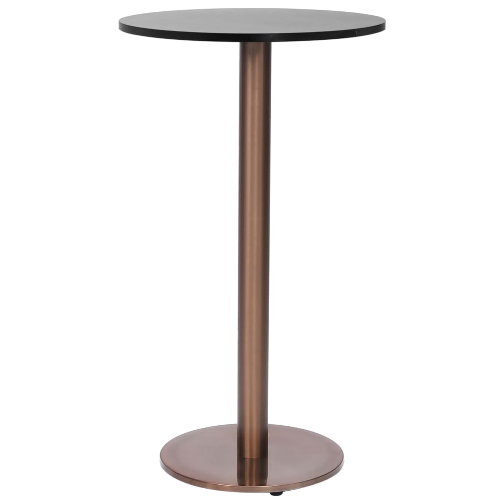 325443  Noga za bistro stol zlatna Ø45x107 cm nehrđajući čelik
