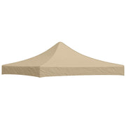 Krov za šator za zabave 3 x 3 m bež 270 g/m²