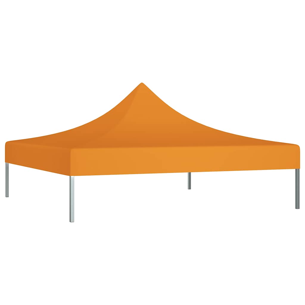 Krov za šator za zabave 3 x 3 m narančasti 270 g/m²