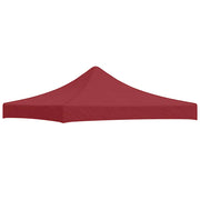 Krov za šator za zabave 3 x 3 m bordo 270 g/m²