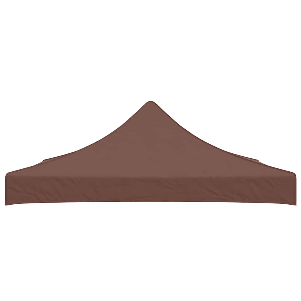 Krov za šator za zabave 3 x 3 m smeđi 270 g/m²