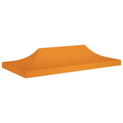 Krov za šator za zabave 6 x 3 m narančasti 270 g/m²