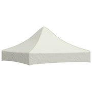 Krov za šator za zabave 2 x 2 m krem 270 g/m²
