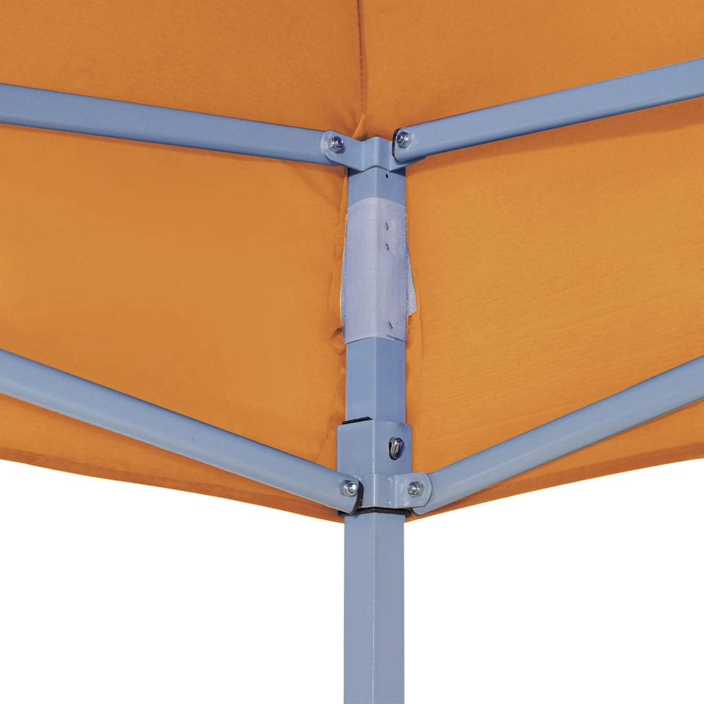 Krov za šator za zabave 2 x 2 m narančasti 270 g/m²