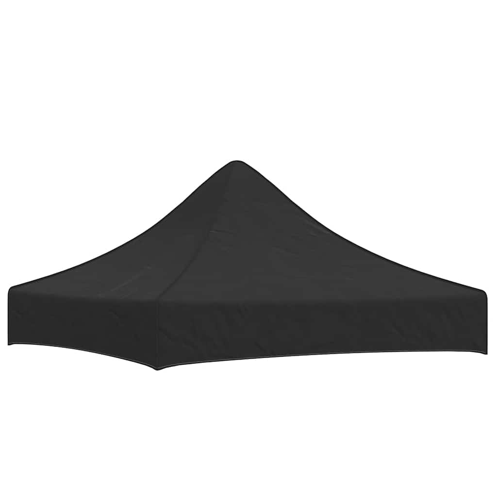 Krov za šator za zabave 2 x 2 m crni 270 g/m²