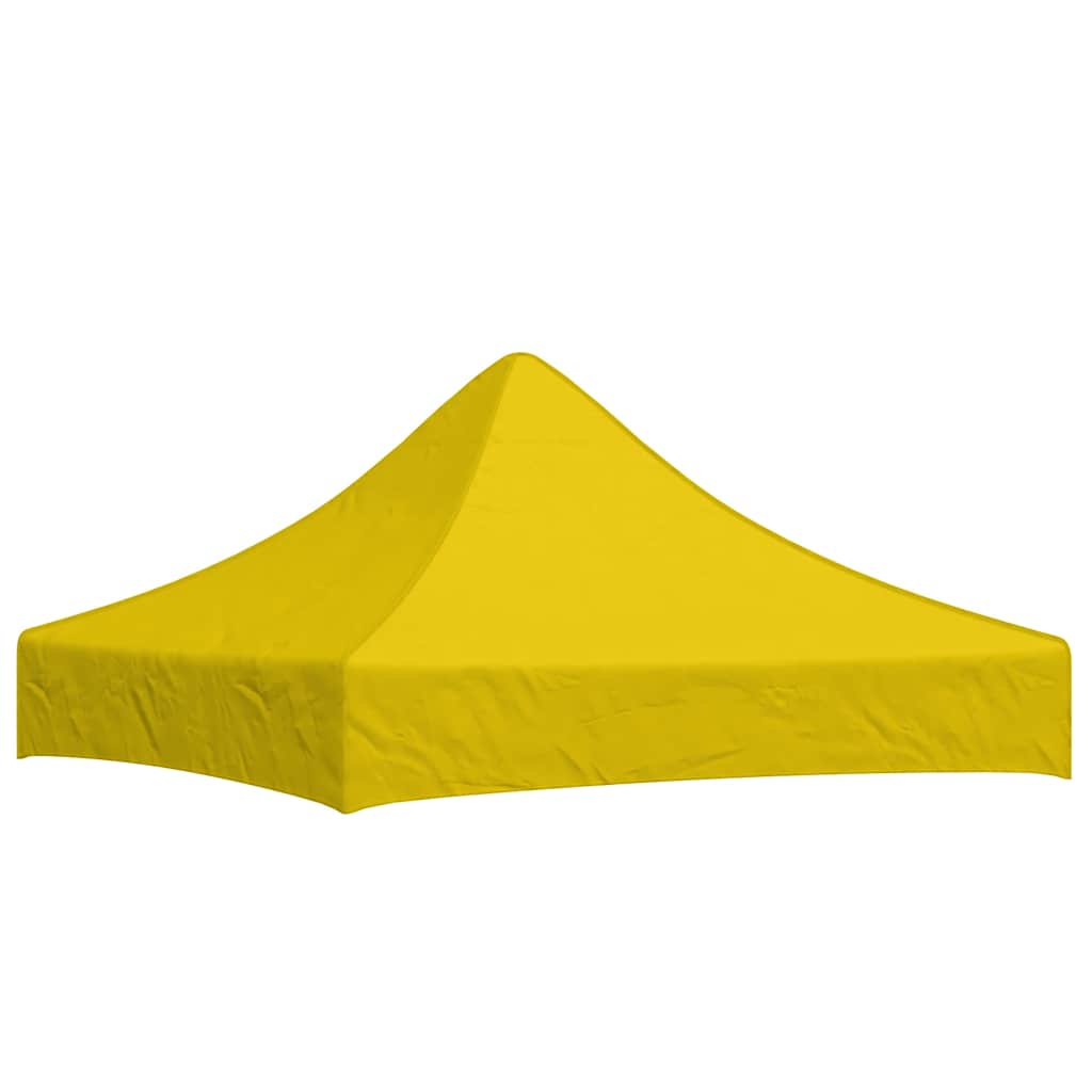 Krov za šator za zabave 2 x 2 m žuti 270 g/m²