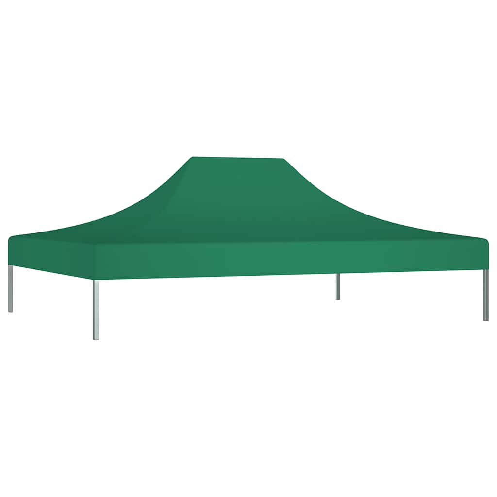Krov za šator za zabave 4 x 3 m zeleni 270 g/m²