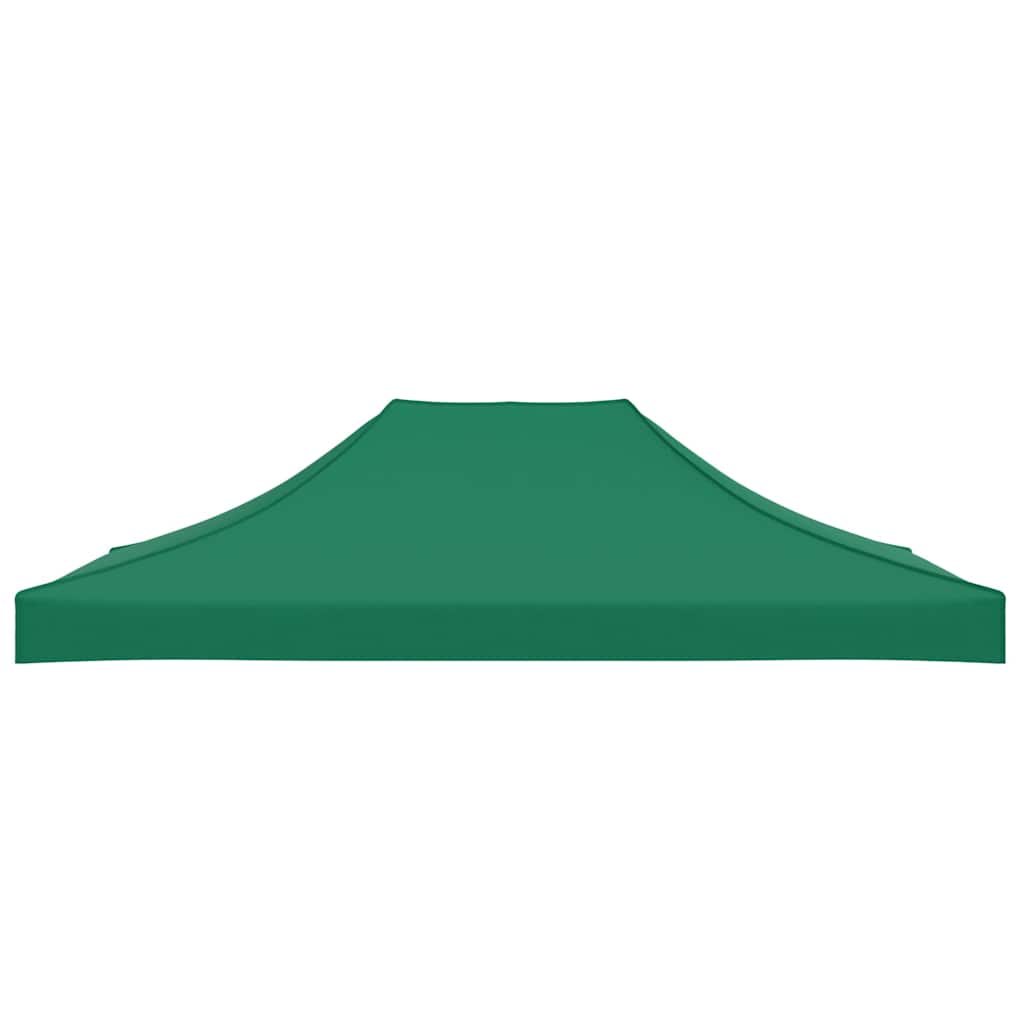 Krov za šator za zabave 4 x 3 m zeleni 270 g/m²