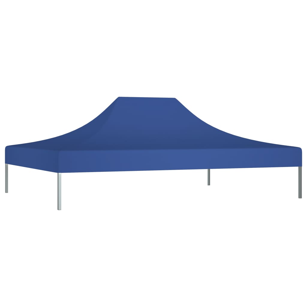 Krov za šator za zabave 4,5 x 3 m plavi 270 g/m²