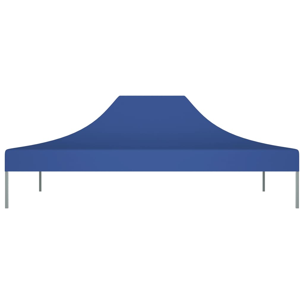 Krov za šator za zabave 4,5 x 3 m plavi 270 g/m²