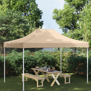 Krov za šator za zabave 4,5 x 3 m bež 270 g/m²