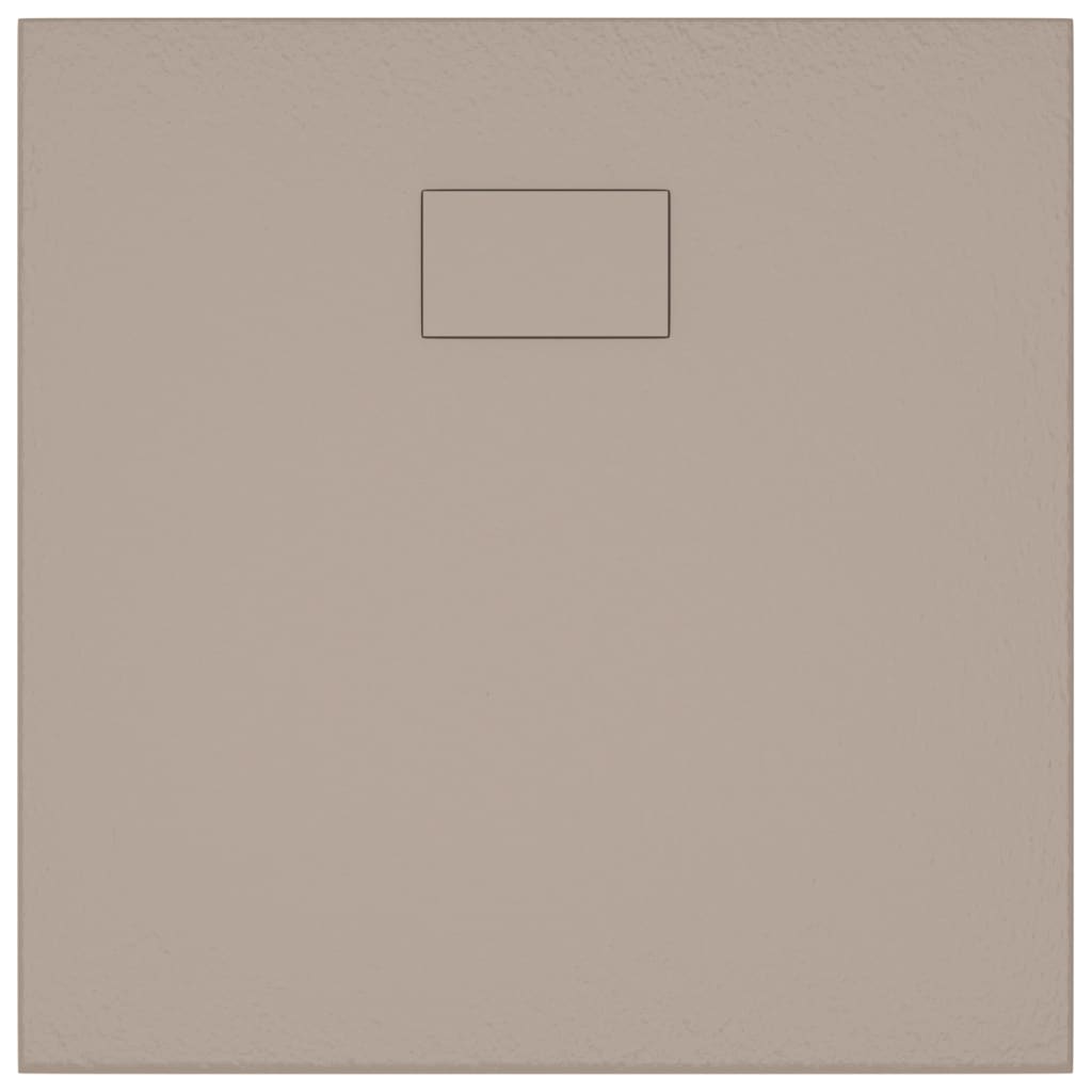 Kada za tuš SMC smeđa 80 x 80 cm