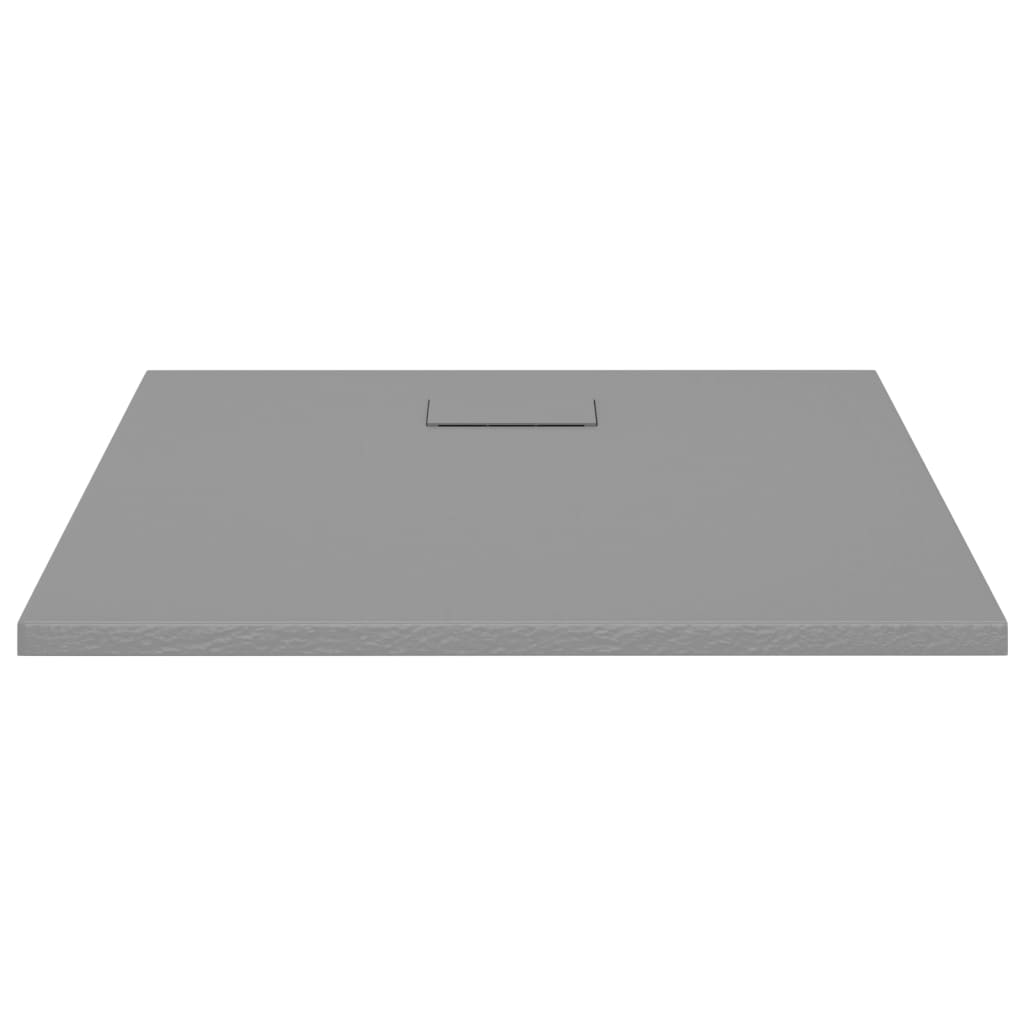 Kada za tuš SMC siva 90 x 80 cm