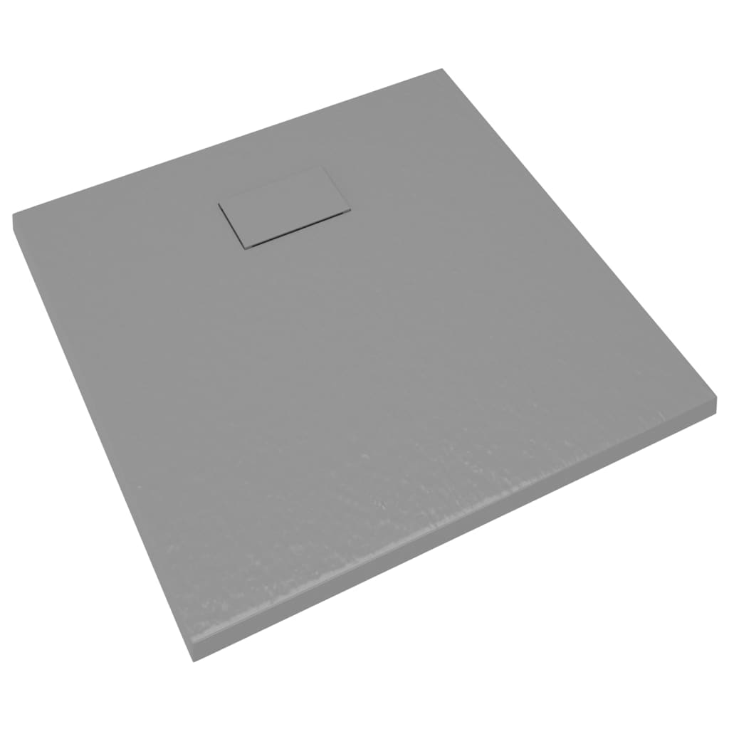 Kada za tuš SMC siva 90 x 90 cm