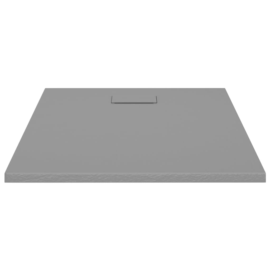 Kada za tuš SMC siva 100 x 80 cm