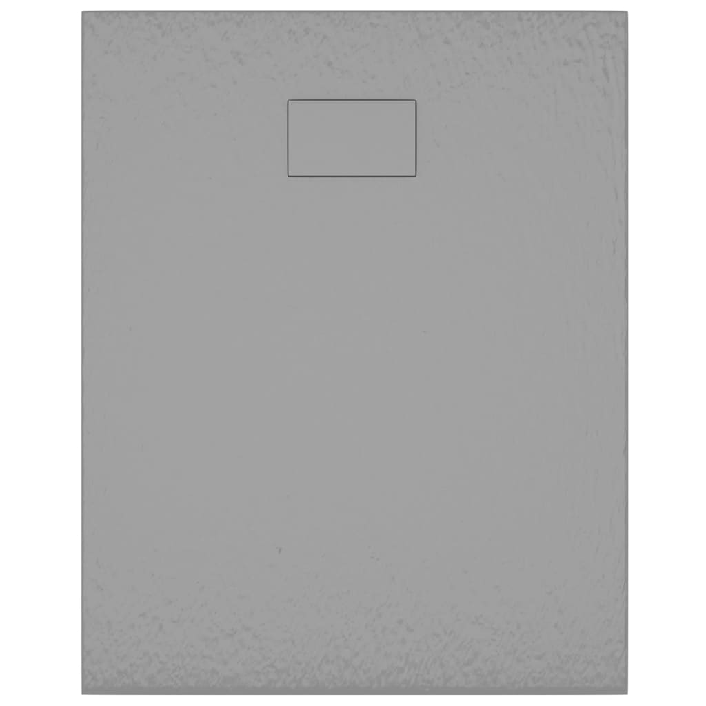 Kada za tuš SMC siva 100 x 80 cm