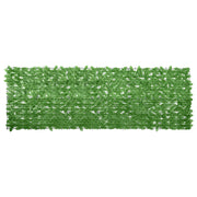 Balkonski zastor sa zelenim lišćem 300 x 100 cm