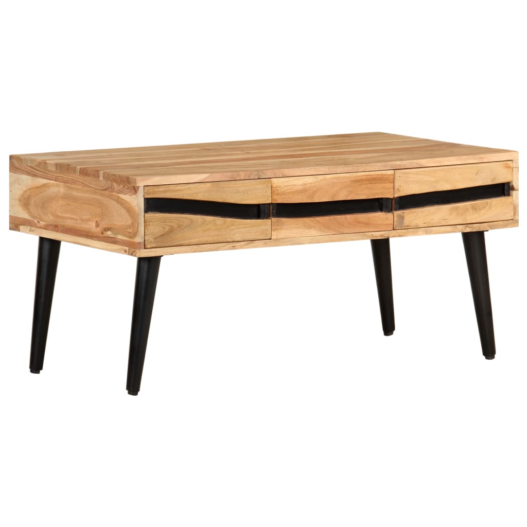Stolić za kavu 88 x 50 x 42 cm od masivnog bagremovog drva