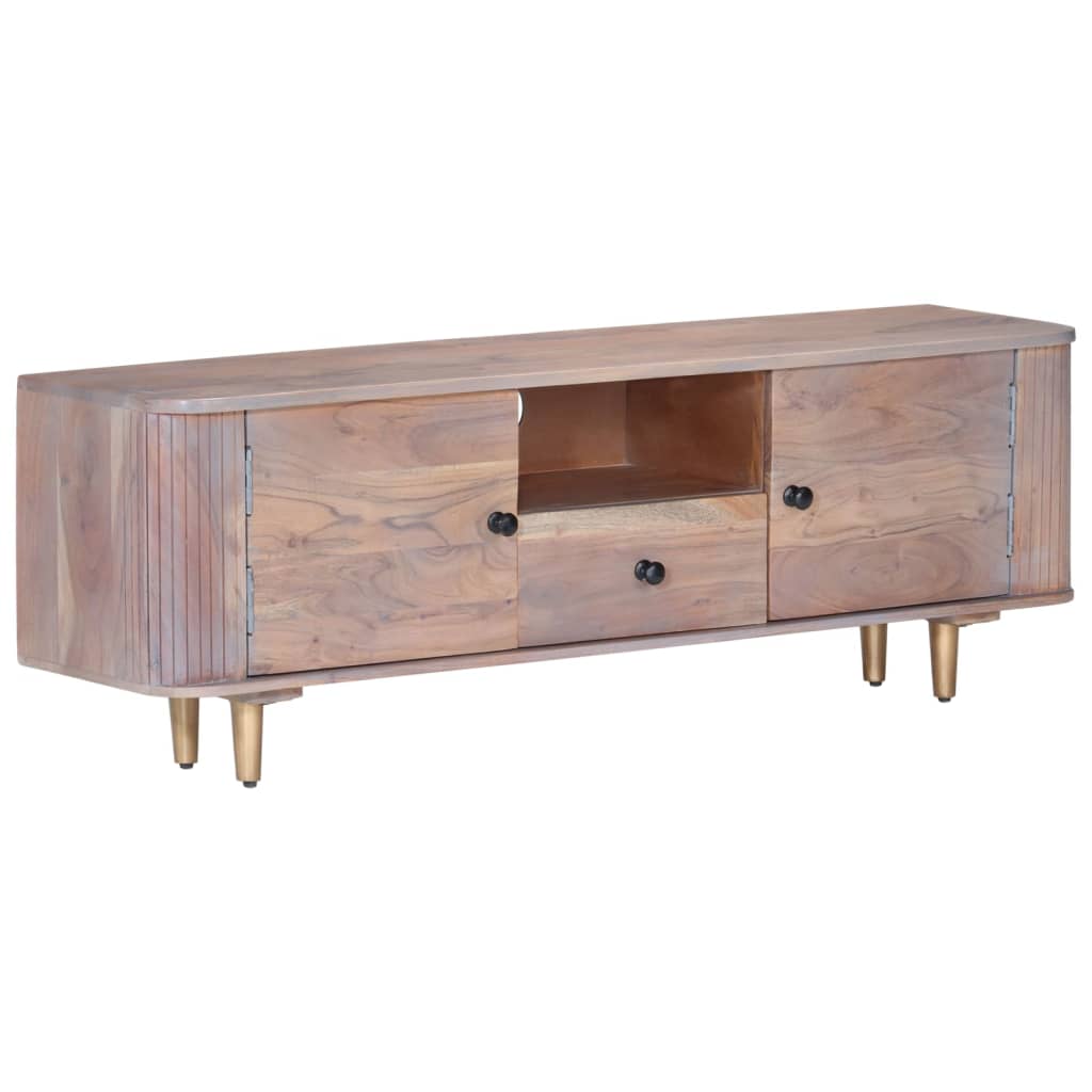TV ormarić 118 x 30 x 40 cm od masivnog drva bagrema