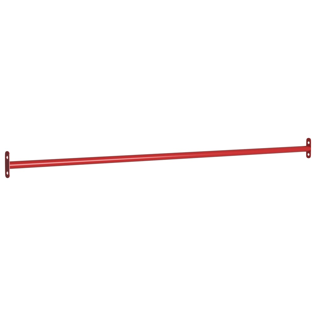 Prečka za prevrtanje 125 cm čelična crvena