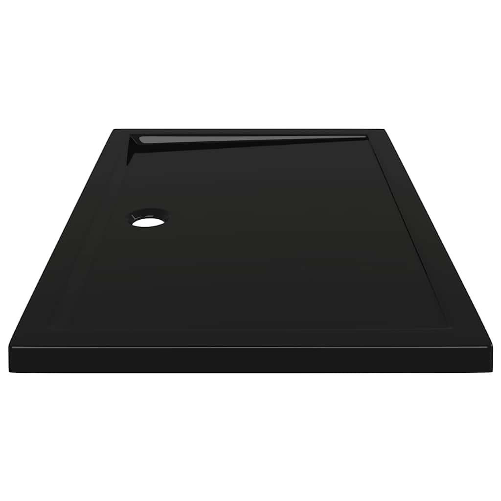 Pravokutna tuš-kada ABS crna 70 x 100 cm