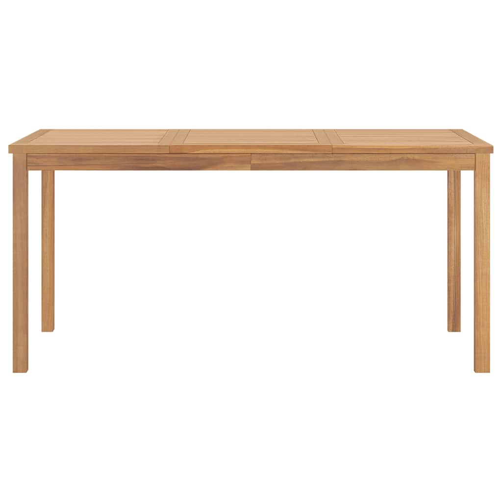 Vrtni blagovaonski stol 160 x 80 x 77 cm od masivne tikovine
