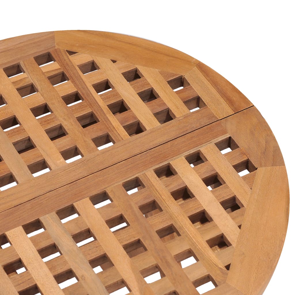 Sklopivi vrtni stol 50 x 50 x 50 cm od masivne tikovine