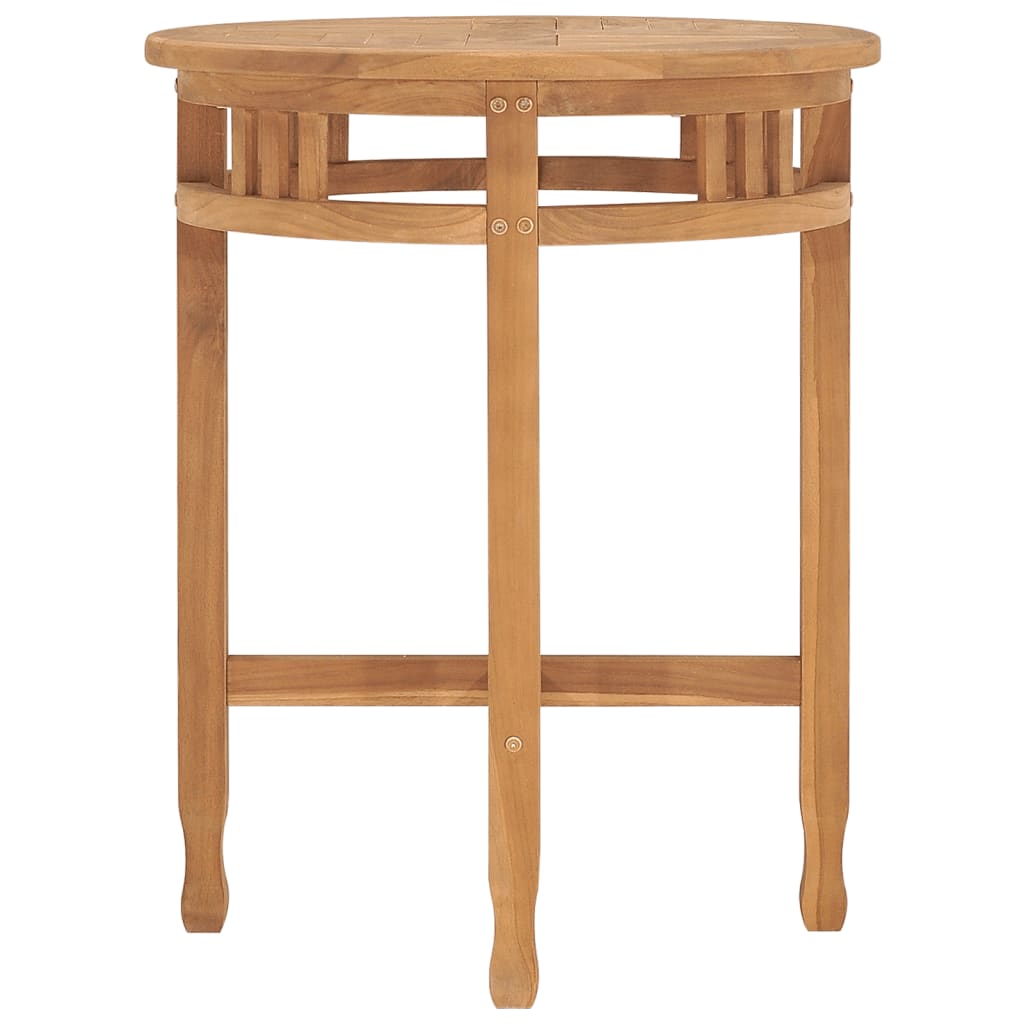Bistro stol Ø 60 x 75,5 od masivne tikovine