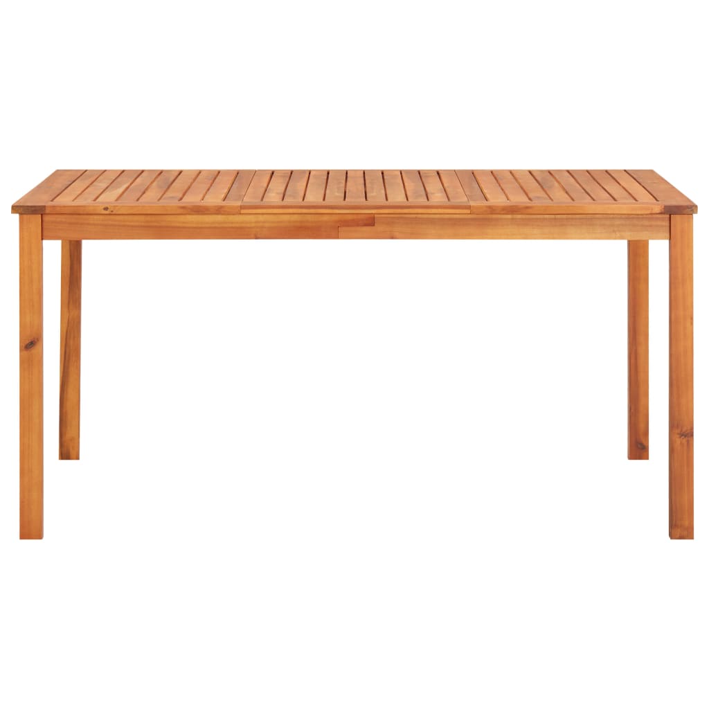 3058088  5 Piece Garden Dining Set with Cushions Solid Acacia Wood (45962+2x312130)