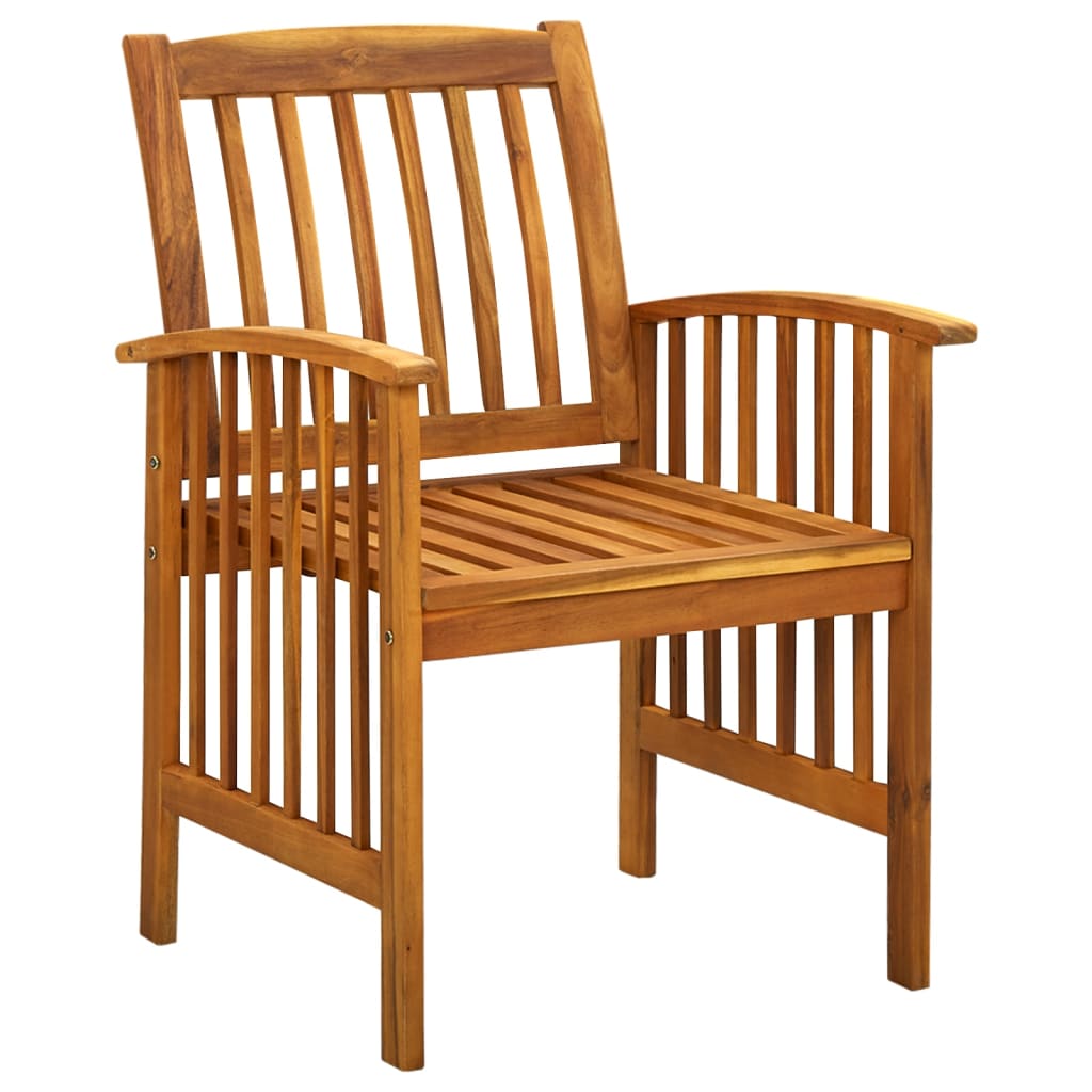 3058091  9 Piece Garden Dining Set with Cushions Solid Acacia Wood (45963+312128+2x312129)