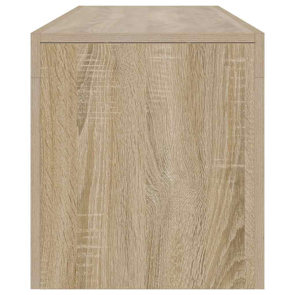 TV ormarić s LED svjetlima boja hrasta sonome 140x36,5x40 cm